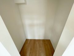 大容量のウォークインクローゼットを完備