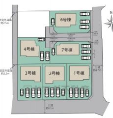 限定7棟＾＾1号棟は角地です。
