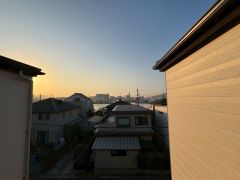 バルコニーからの眺望。