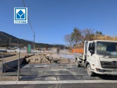 現地（2026年2月）撮影 。1号棟4LDK。 吹抜けデザインで明るく開放的なお家です＾＾