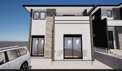 完成予想図 現況と異なる場合は現況を優先します。 完成が楽しみですね