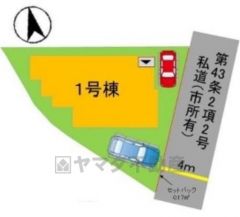 区画図。