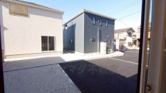 リビング窓からの眺望です。