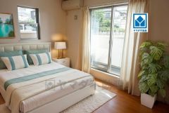 2面採光を確保した明るい室内は、風通しも良く、大変居心地の良い空間となっております。