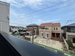 バルコニーからの眺望。