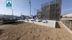 現地（2026年2月）撮影 50坪以上のゆとりのある敷地＾＾家族でのんびり暮らせる環境です。