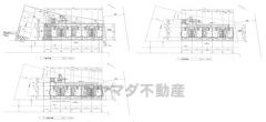 1階～5階の平面図。