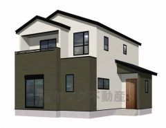 外観完成予想図。