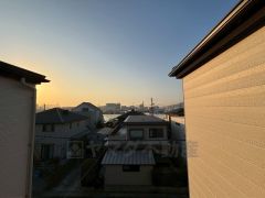 バルコニーからの眺望。