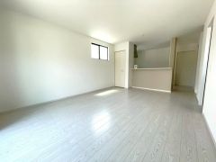 キッチンから会話が弾みそうなダイニングです。お友達や親せきをお招きするのも楽しみになりますね＾＾