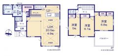 開放感のあるLDK25帖以上＾＾1階備蓄倉庫、2階各居室収納スペース完備＾＾全居室2面採光、日当たり、風通し良好＾＾