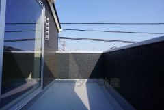 奥行きのあるバルコニーです＾＾