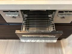 ビルトインコンロも未使用です