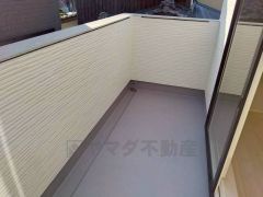 バルコニーからの眺望。