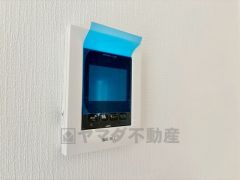 防犯性もばっちり、TVモニター付きインターホン完備。