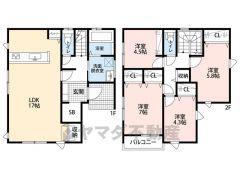 4LDK・全居室収納有