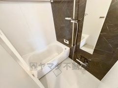 雨の日のお洗濯にも嬉しい浴室乾燥付き。換気機能付きなのでお風呂のカビ予防にもなります＾＾きれいに使えるお風呂です＾＾