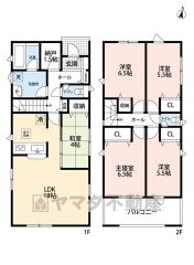 和室含む5LDK＆1階廊下・玄関ホールに独立したストレージルーム付き＾＾