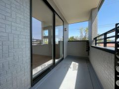 雨に濡れにくいインナーバルコニーは家事を助けてくれること間違いなし。
