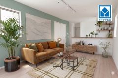 掲載写真は、同一ハウスメーカーの施工事例を使用しています。インテリア・家具等も含め、雰囲気の参考としてご覧ください。実際の物件とは、仕様・設備・色味などが一部異なる場合がございます。