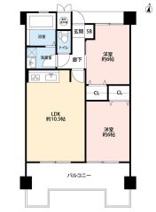 2LDKの使いやすい間取り