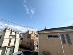 バルコニーからの眺望。