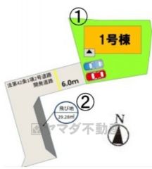 カースペースは並列2台可能＾＾