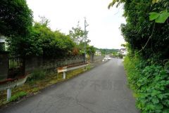 前面道路。