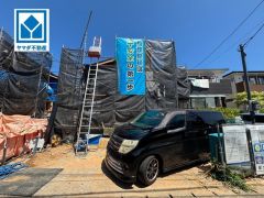 2026年7月撮影。土地60坪以上。4LDK、パントリー、WIC。全居室収納付きで収納充実の間取り＾＾西鉄バス「上山門二丁目」停歩3分＾＾