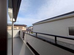 バルコニーからの眺望。