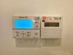 お風呂から通話ができるタイプの給湯器リモコンです。お子さんや高齢の方が一人で入られる時も安心ですね＾＾
