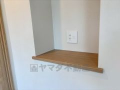 リビングには飾り棚付き＾＾