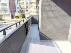 バルコニーからの眺望。