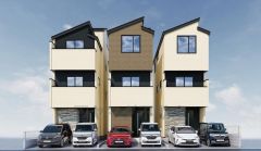 全3棟 完成予想図 お気軽にお問い合わせください