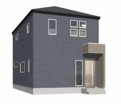 外観完成予想図。