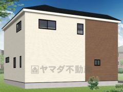 外観完成予想図。