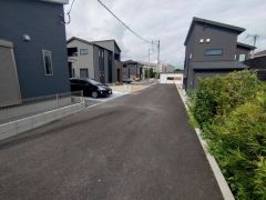 整備された道路